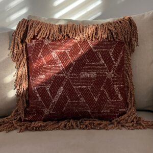 Kissen Deco Brick mit Dreadlocks 60x60